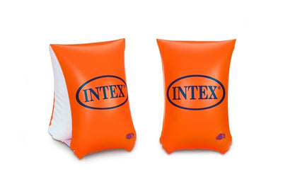 Inflatable swimming armbands