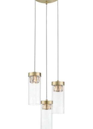 Pendant lamp DOMOL PORTO 20101AB-3Y 3X25W