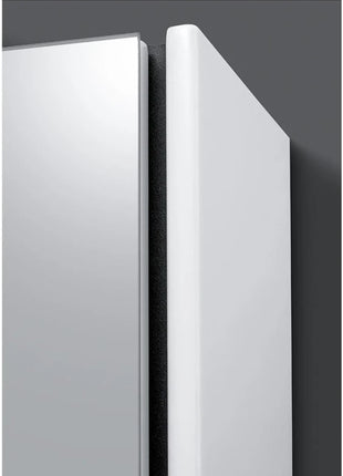 Навесной ваннный шкаф с зеркалом Riva Essence, белый, 15 см x 54,9 см x 65,2 см