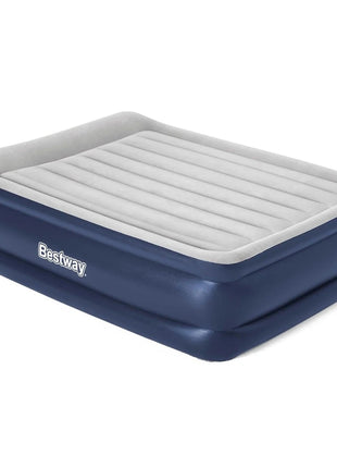 Надувной матрас Bestway 67614, сине-серый, 203 x 152 см.